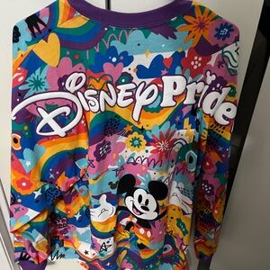 Disney Pride Collection Jersey Shirt Rainbow Mickey Adult